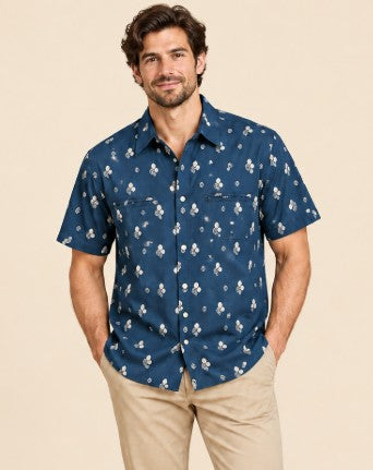 Soul Rebel Wholesale Short-Sleeve Button-Up Shirts – 936 New Units | 3 Prints, Sizes S–XL | $86,112 MSRP