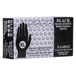 10-Pallet Lot of Inteplast Black Nitrile Gloves – 840,000 Gloves | Medium, Large & XL
