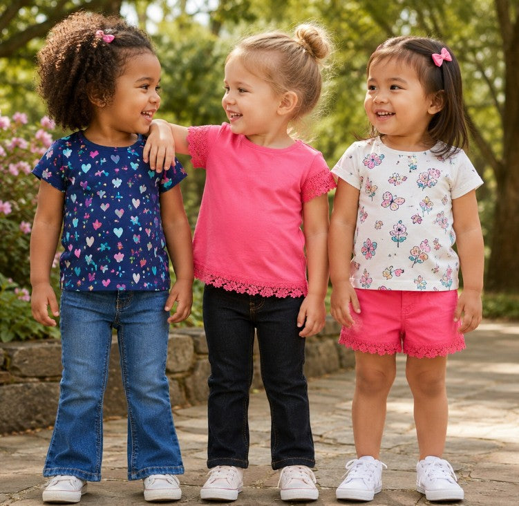 Jordache Infant & Toddler Jeans, Jeggings & Shorts — 246-Piece Wholesale Lot