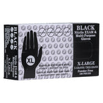 Inteplast Black Nitrile Gloves – 84,000 Wholesale Pallet