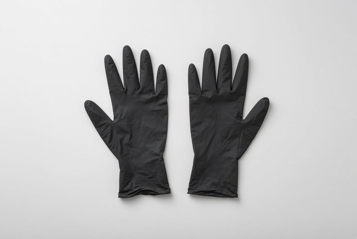10-Pallet Lot of Inteplast Black Nitrile Gloves – 840,000 Gloves | Medium, Large & XL